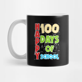 100th Day of School Teachers Kids Child Happy 100 Days Mug